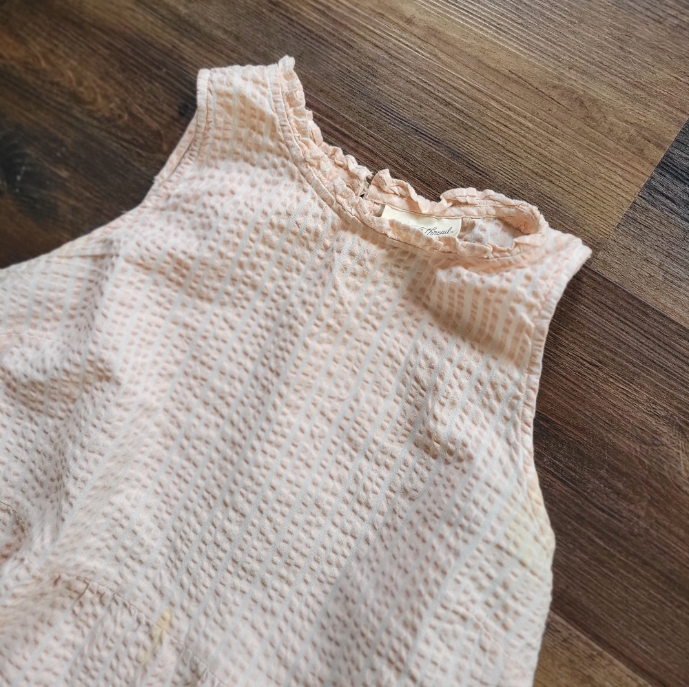 Universal Thread Pink Ruffled Sleeveless Top - Picture 3 of 3